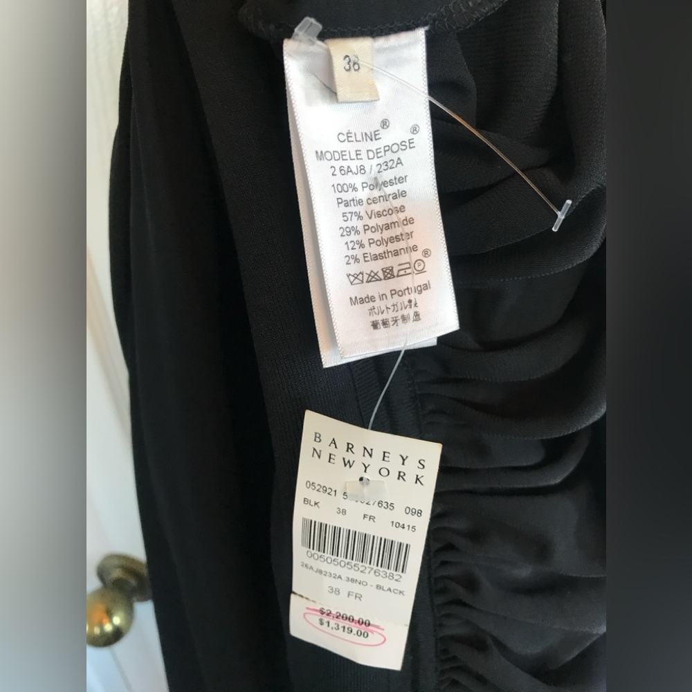 Celine Black Maxi Dress - Picture 10 of 14